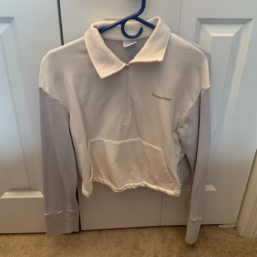 Outdoor Voices Cropped Sweatshirt